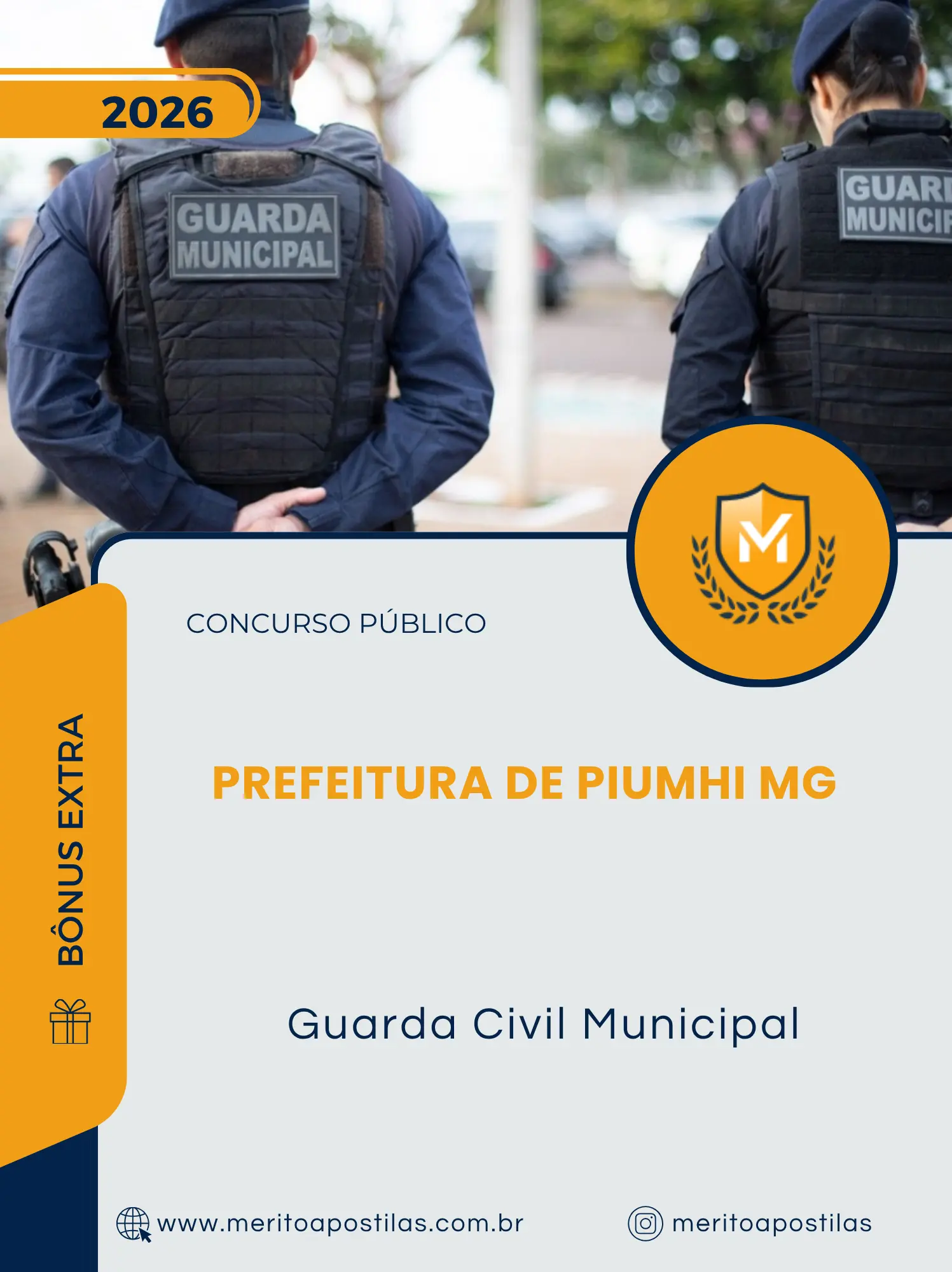 Apostila Guarda Civil Municipal Prefeitura de Piumhi MG 2026