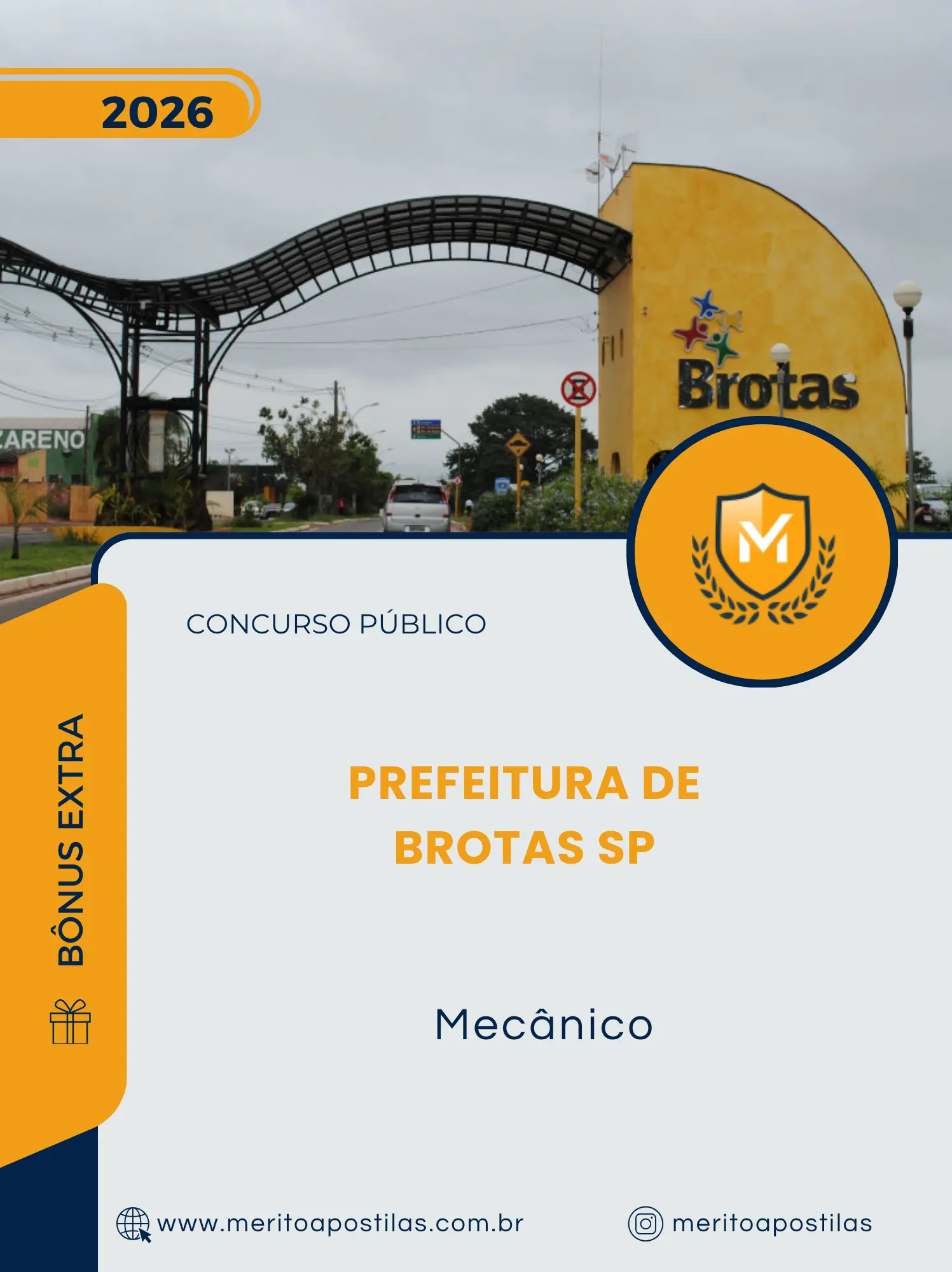 Apostila Mecânico Prefeitura de Brotas SP 2026