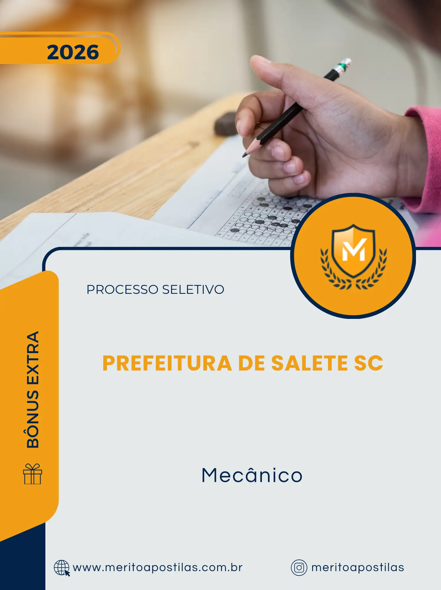 Apostila Mecânico Prefeitura de Salete SC 2026