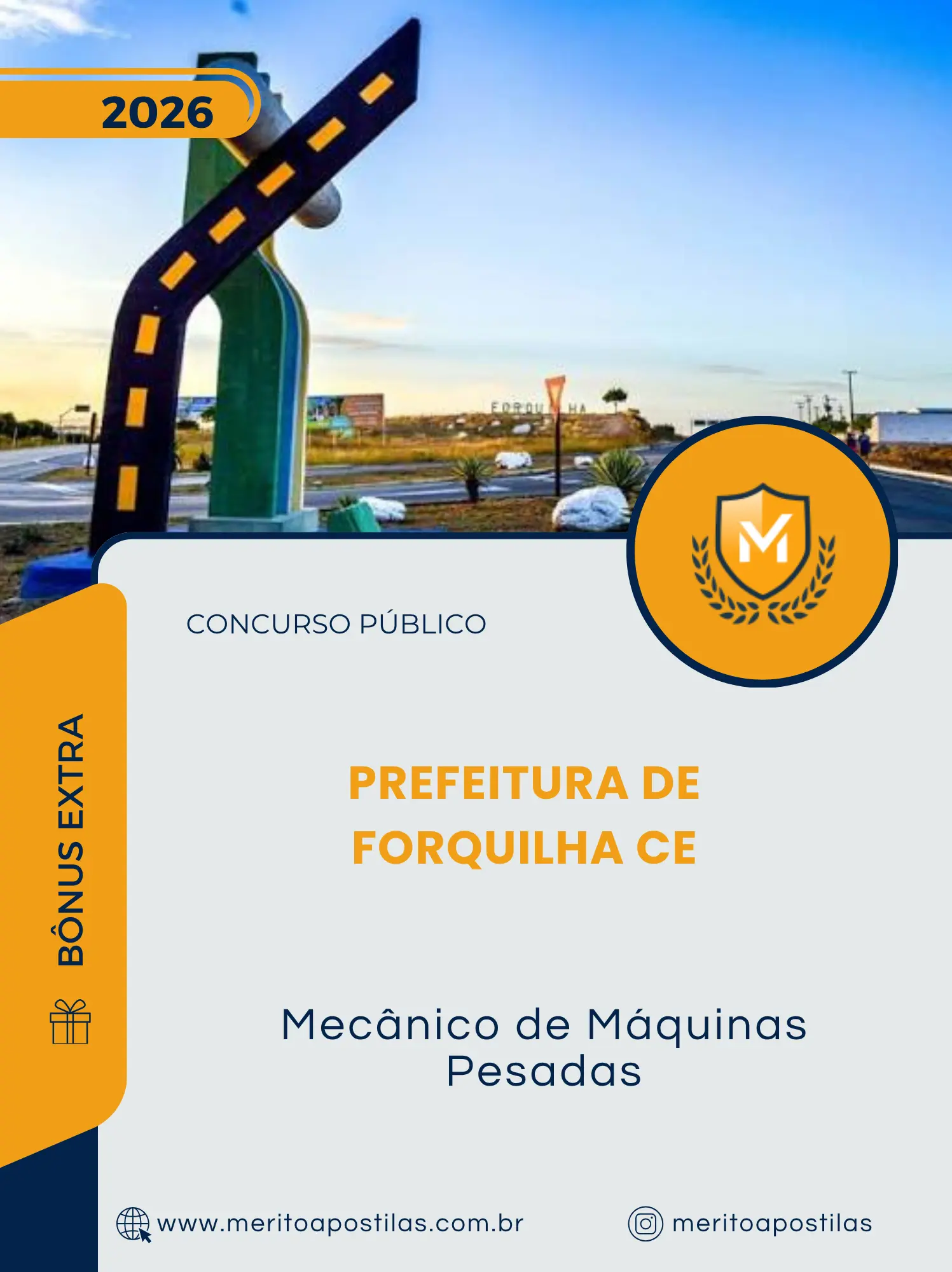 Apostila Mecânico de Máquinas Pesadas Prefeitura de Forquilha CE 2026