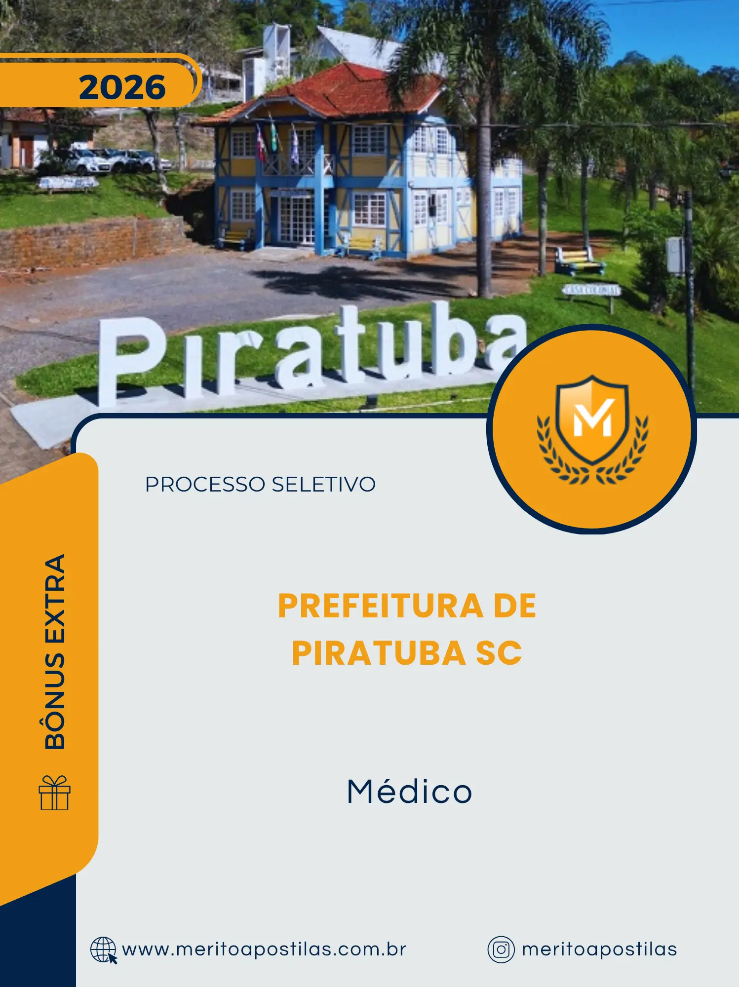 Apostila Médico Prefeitura de Piratuba SC 2026