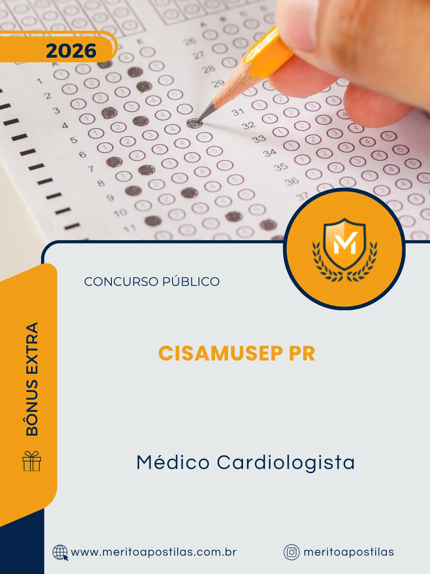 Apostila Médico Cardiologista Concurso Público CISAMUSEP PR 2026