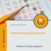 Apostila Médico Ginecologista Prefeitura de Bálsamo SP 2026