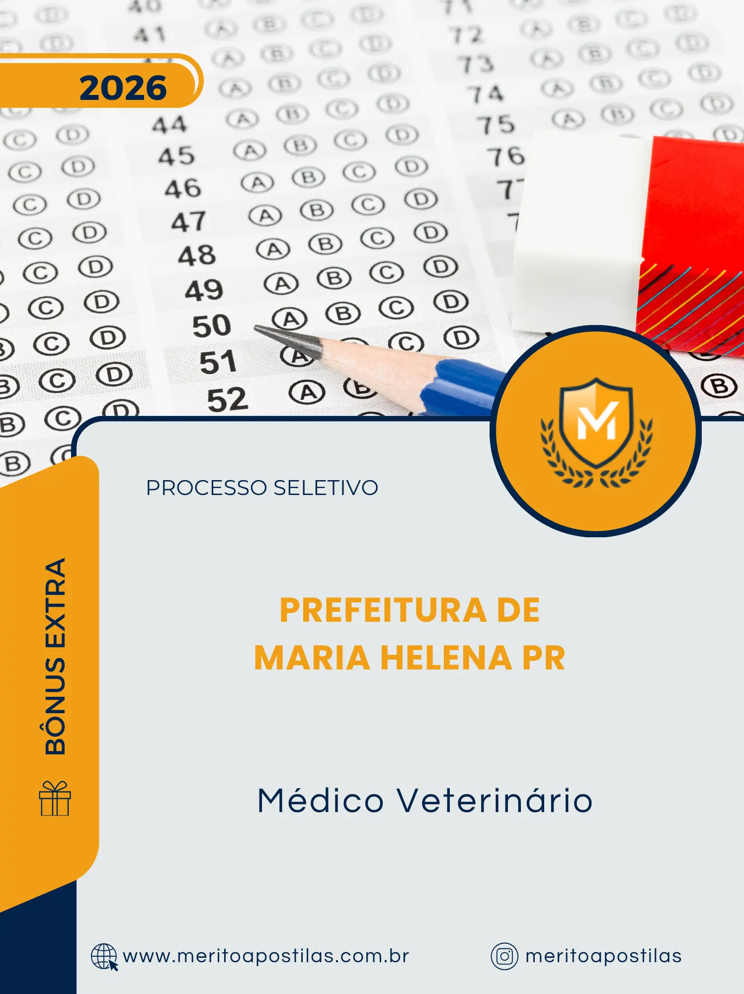 Apostila Médico Veterinário Prefeitura de Maria Helena PR 2026