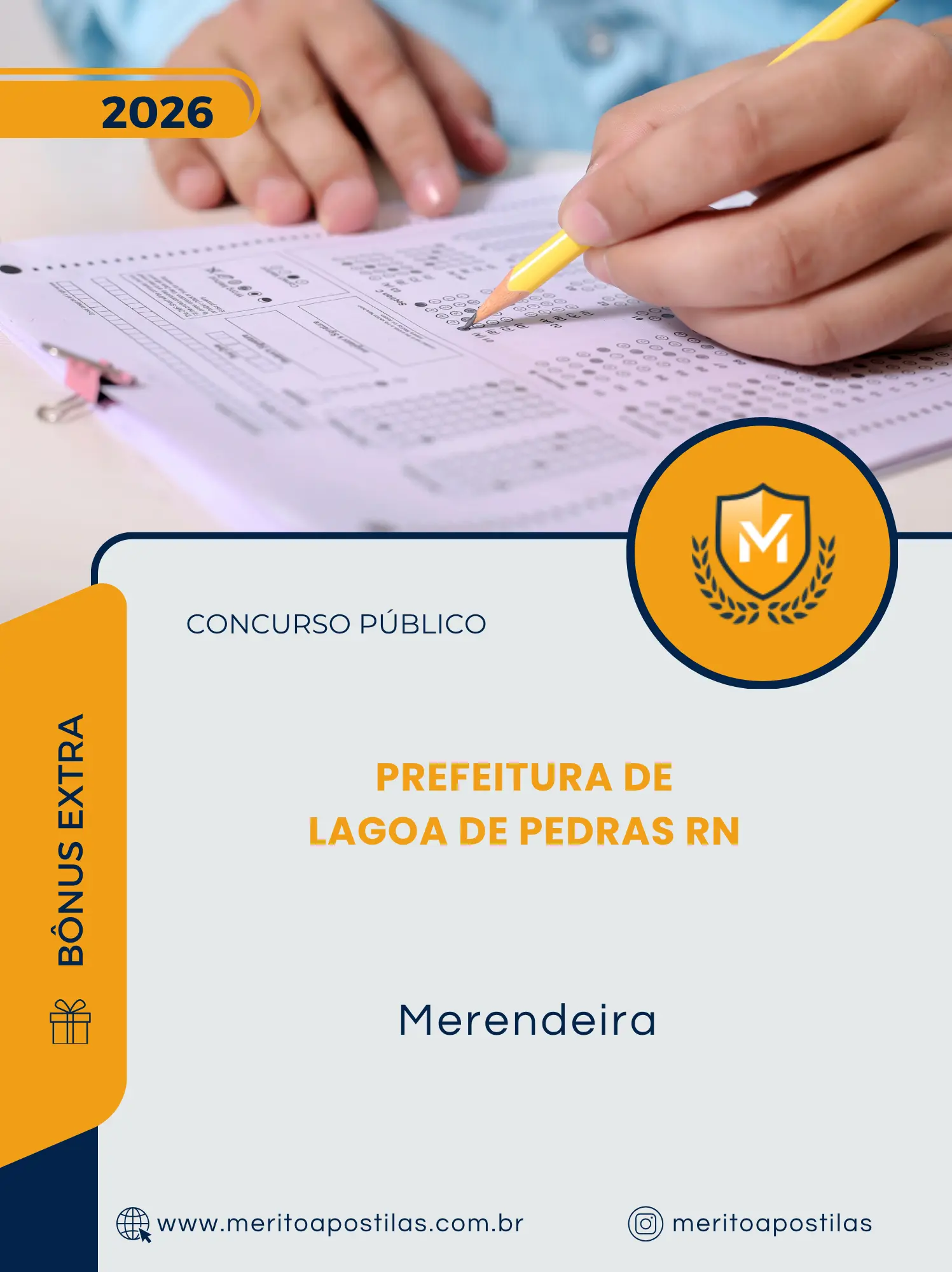 Apostila Merendeira Prefeitura de Lagoa de Pedras RN 2026