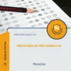 Apostila Monitor Prefeitura de Três Barras SC 2026