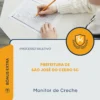 Apostila Monitor de Creche Prefeitura de São José do Cedro SC 2026