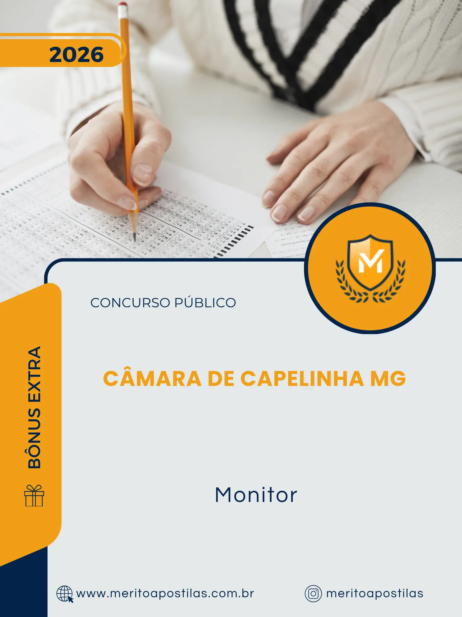 Apostila Monitor Câmara de Capelinha MG 2026