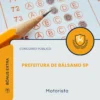 Apostila Motorista Prefeitura de Bálsamo SP 2026