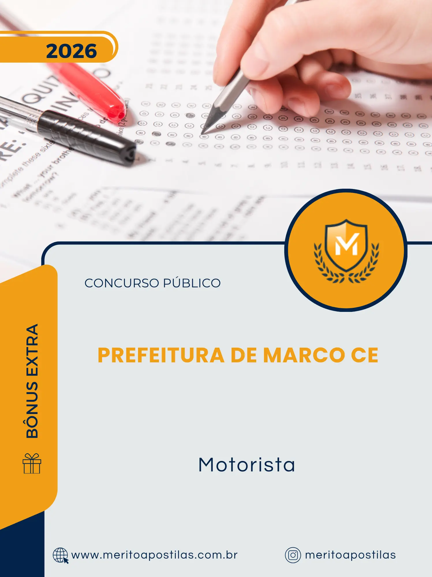 Apostila Motorista Prefeitura de Marco CE 2026