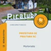 Apostila Motorista Prefeitura de Piratuba SC 2026