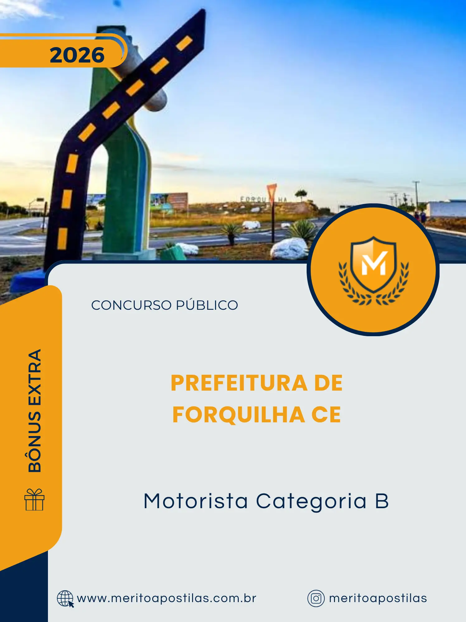 Apostila Motorista Categoria B Prefeitura de Forquilha CE 2026