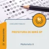 Apostila Motorista II Prefeitura de Ibirá SP 2026