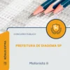 Apostila Motorista II Prefeitura de Diadema SP 2026