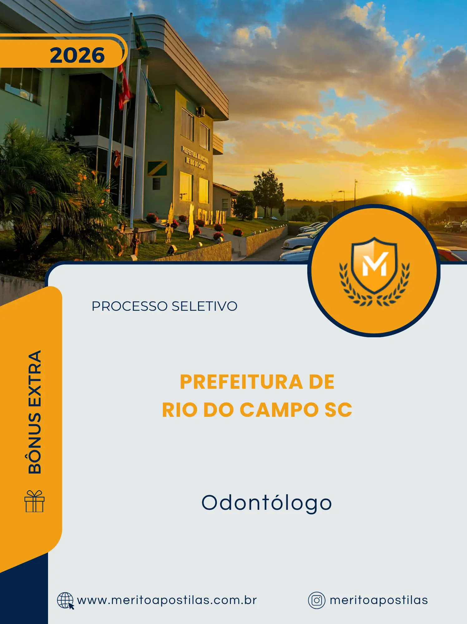 Apostila Odontólogo Prefeitura de Rio do Campo SC 2026