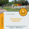 Apostila Oficial de Manutenção Civil e Predial Eletricista Prefeitura de Limeira SP 2026