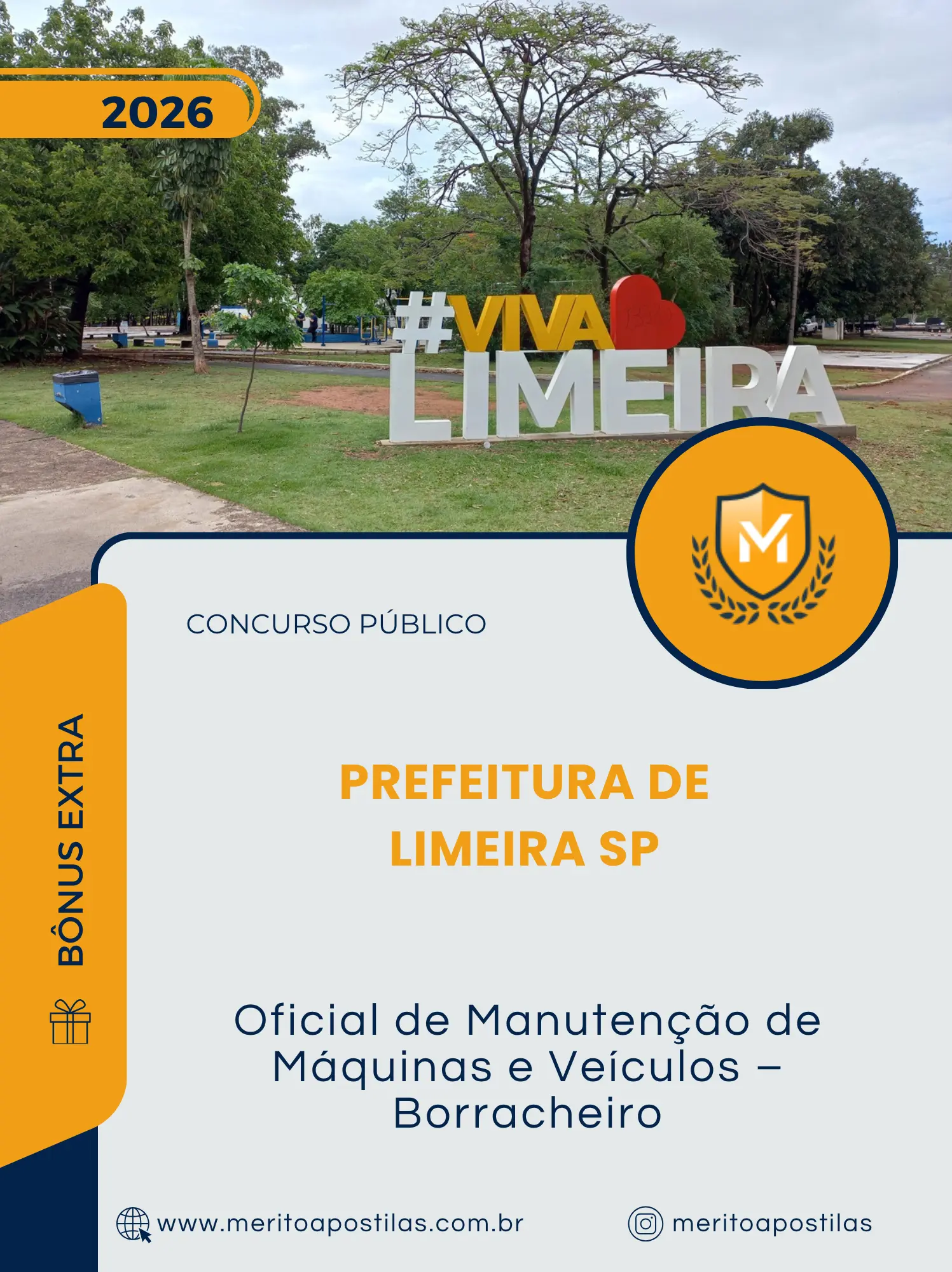 Apostila Oficial de Manutenção de Máquinas e Veículos Borracheiro Prefeitura de Limeira SP 2026