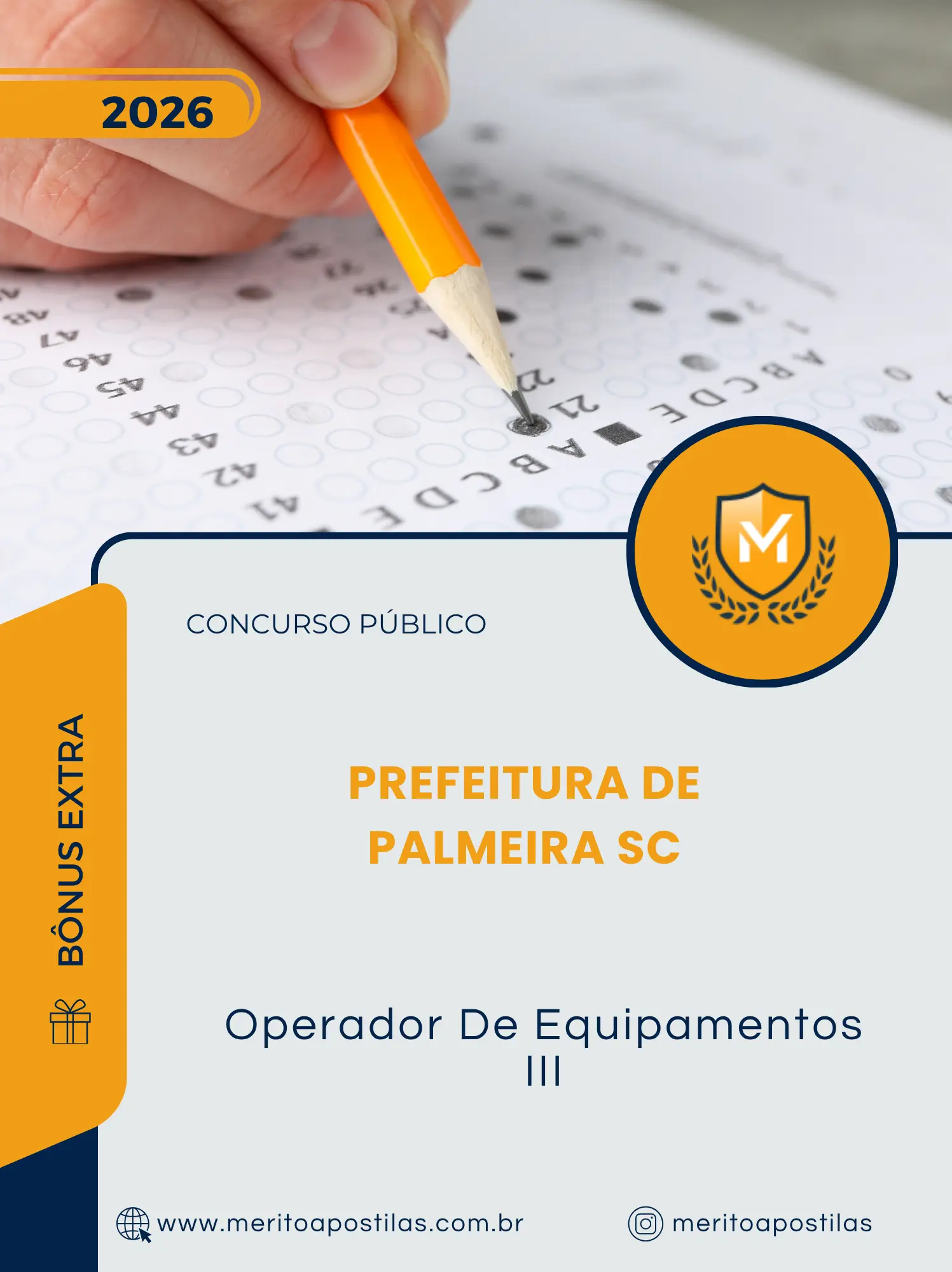 Apostila Operador De Equipamentos III Prefeitura de Palmeira SC 2026