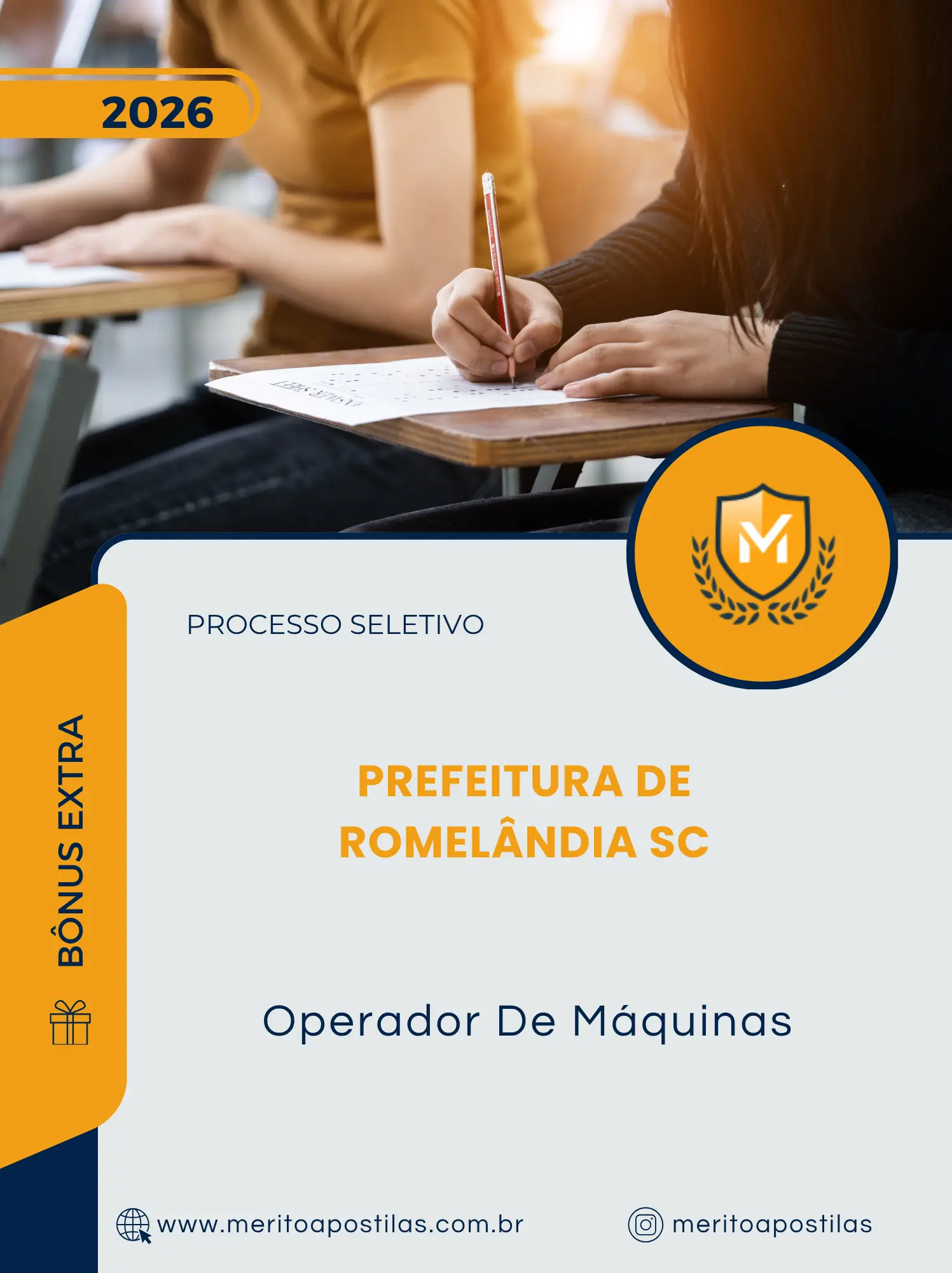 Apostila Operador De Máquinas Prefeitura de Romelândia SC 2026