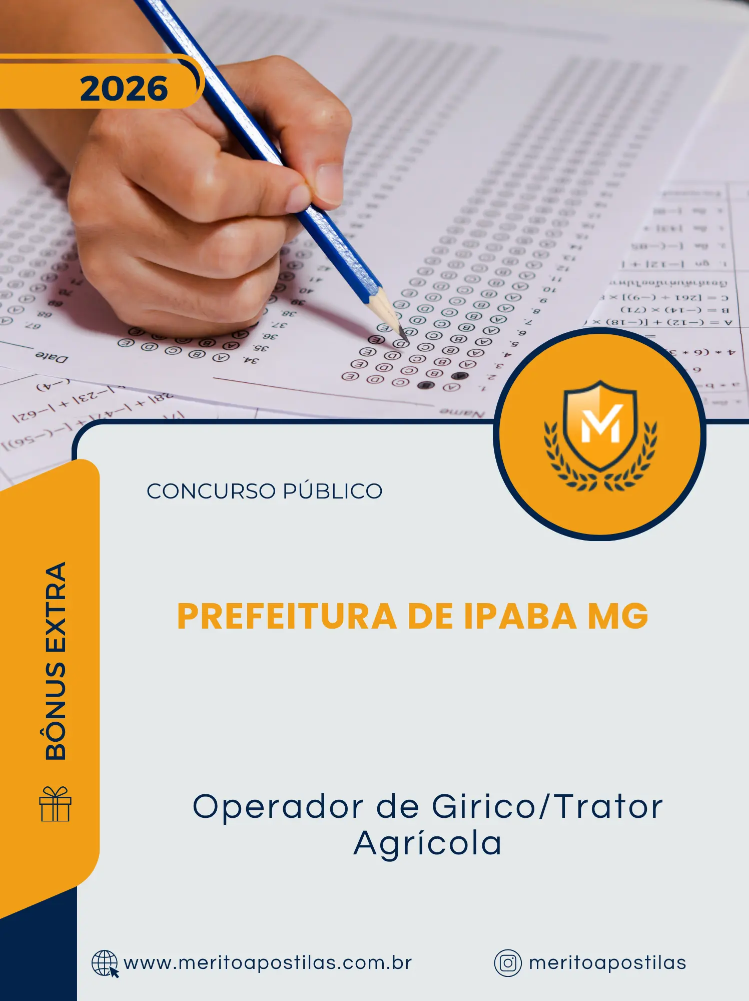 Apostila Operador de Girico Trator Agrícola Prefeitura de Ipaba MG 2026