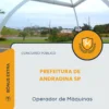 Apostila Operador de Máquinas Prefeitura de Andradina SP 2026