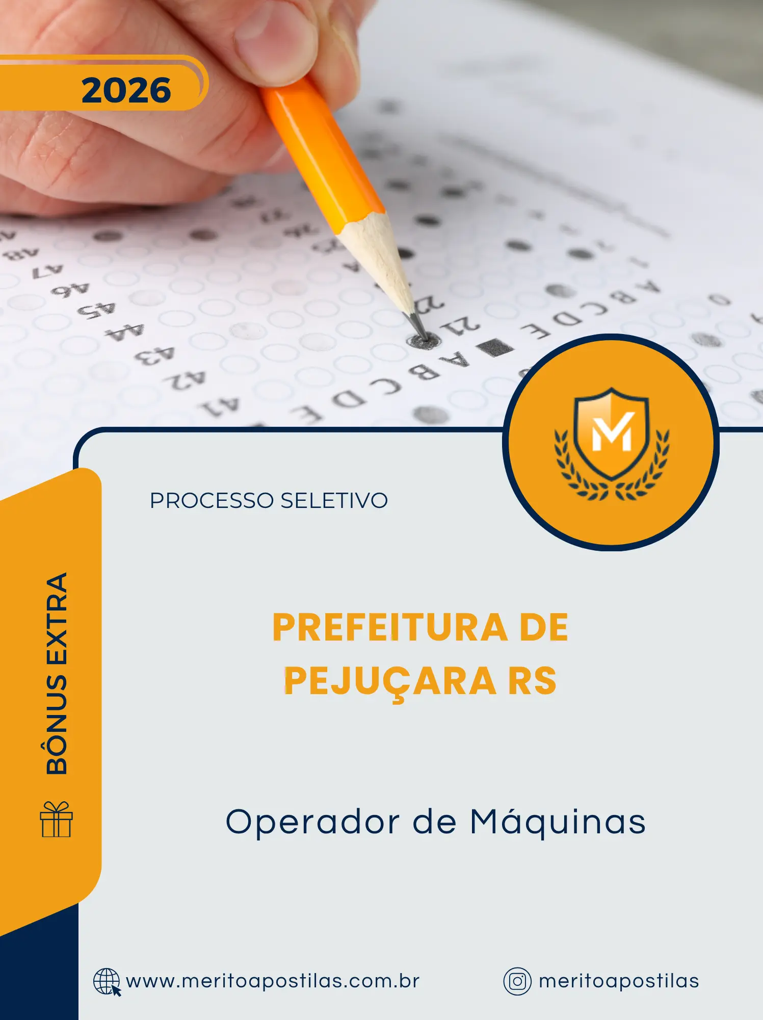 Apostila Operador de Máquinas Prefeitura de Pejuçara RS 2026