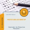 Apostila Operador de Máquinas Pesadas I Prefeitura de Ibirá SP 2026