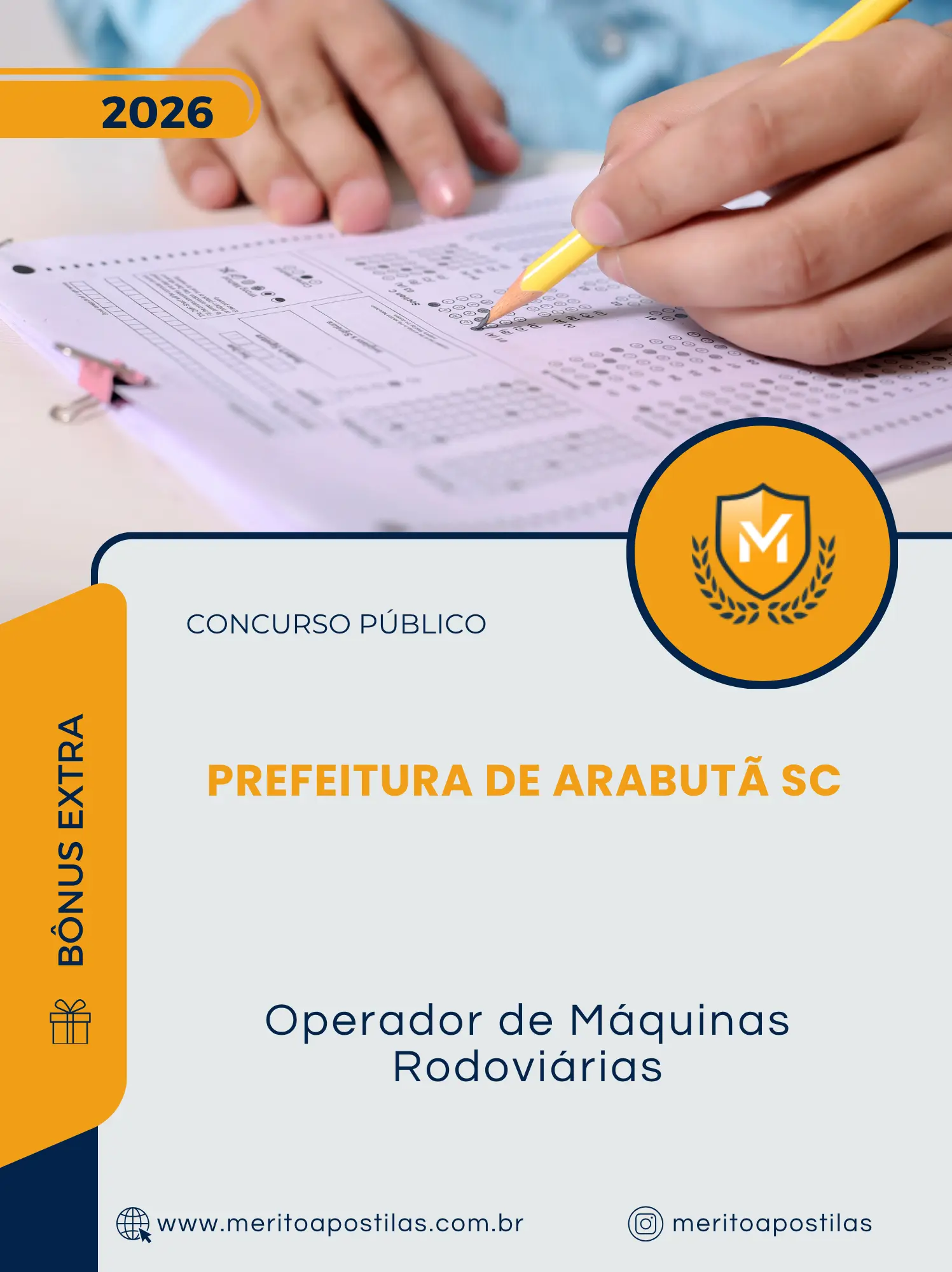 Apostila Operador de Máquinas Rodoviárias Prefeitura de Arabutã SC 2026