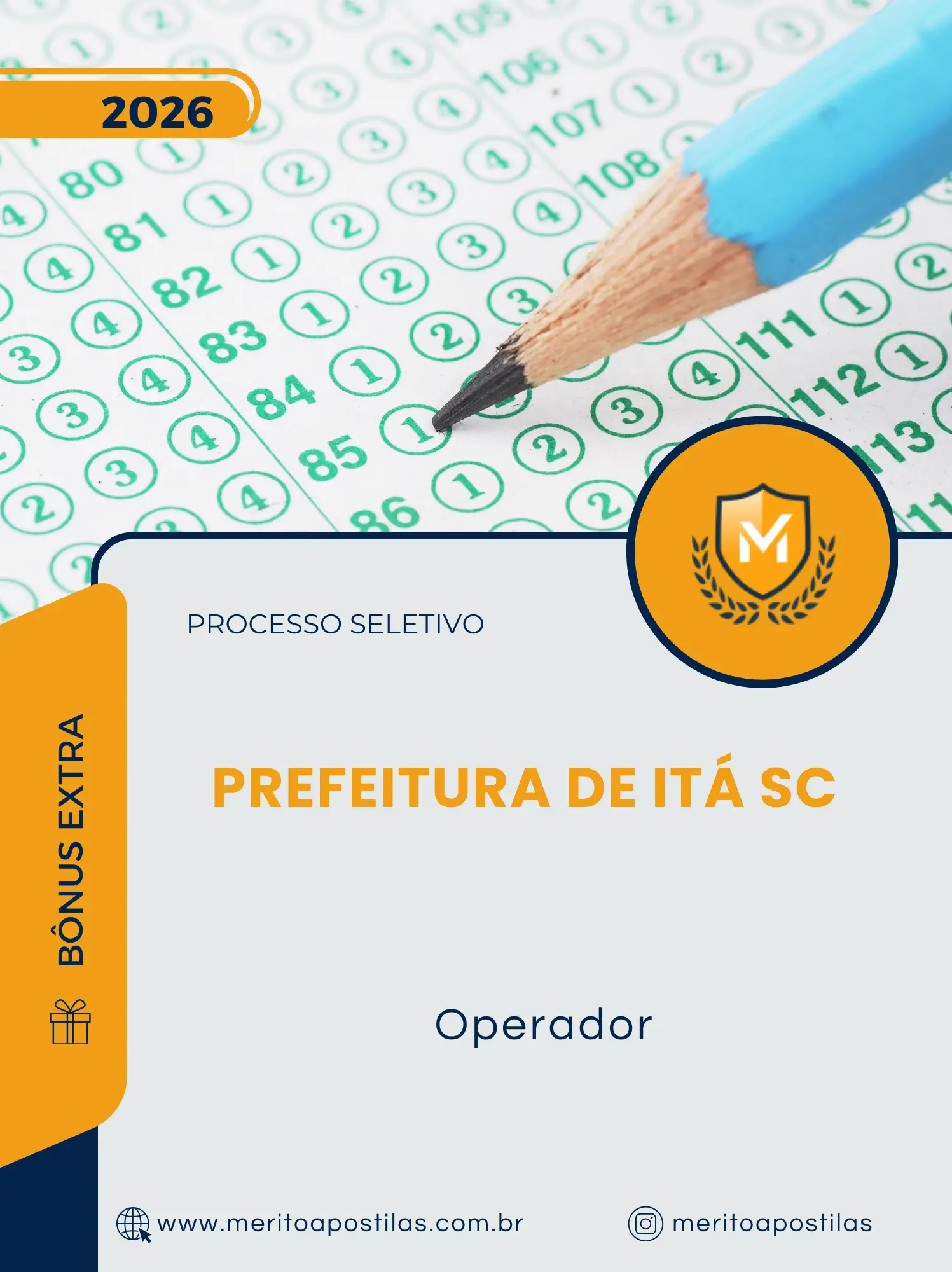 Apostila Operador Prefeitura de Itá SC 2026