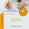 Apostila Orientador Social Prefeitura de Cunha Porã SC 2026