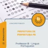 Apostila Professor B Língua Portuguesa Prefeitura de Pirpirituba PB 2026