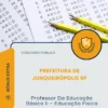 Apostila Professor Da Educação Básica II Educação Física Prefeitura de Junqueirópolis SP 2026