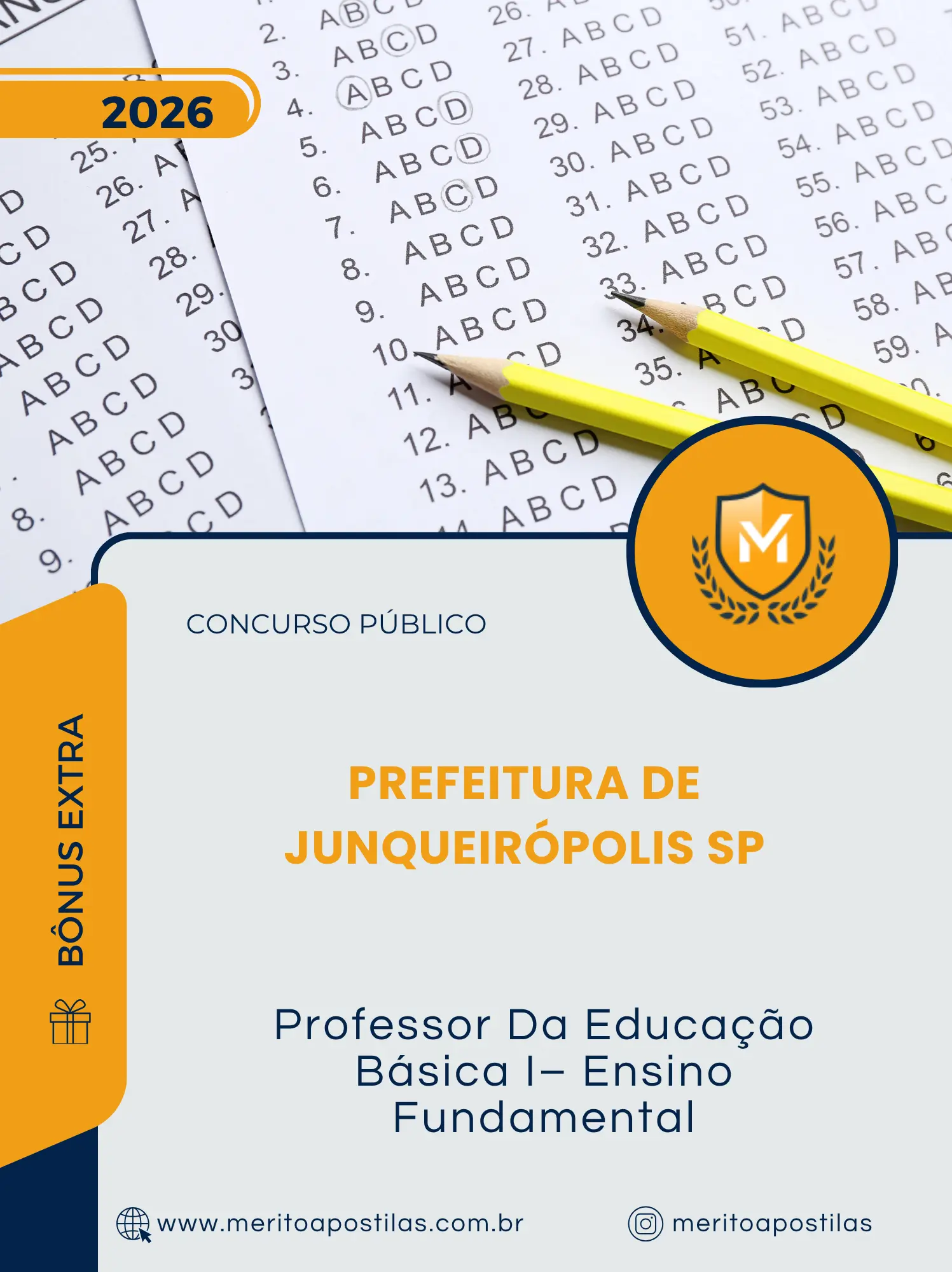 Apostila Professor Da Educação Básica I Ensino Fundamental Prefeitura de Junqueirópolis SP 2026