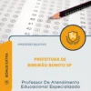 Apostila Professor De Atendimento Educacional Especializado Prefeitura de Ribeirão Bonito SP 2026