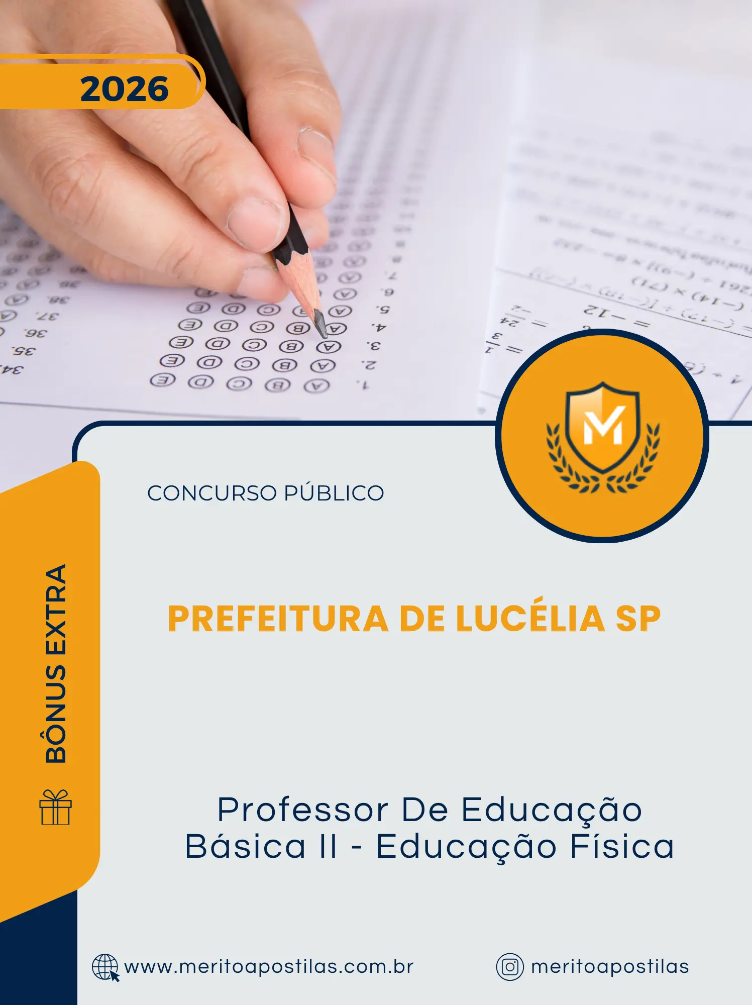 Apostila Professor De Educação Básica II Educação Física Prefeitura de Lucélia SP 2026