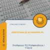 Apostila Professor F2 Matemática Física Prefeitura de Alagoinha PE 2026