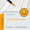 Apostila Professor I Educação Física Prefeitura de Guapimirim RJ 2026
