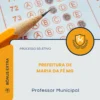 Apostila Professor Municipal Prefeitura de Maria da Fé MG 2026