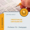 Apostila Professor PII Pedagogia Prefeitura de Cristalina GO 2026