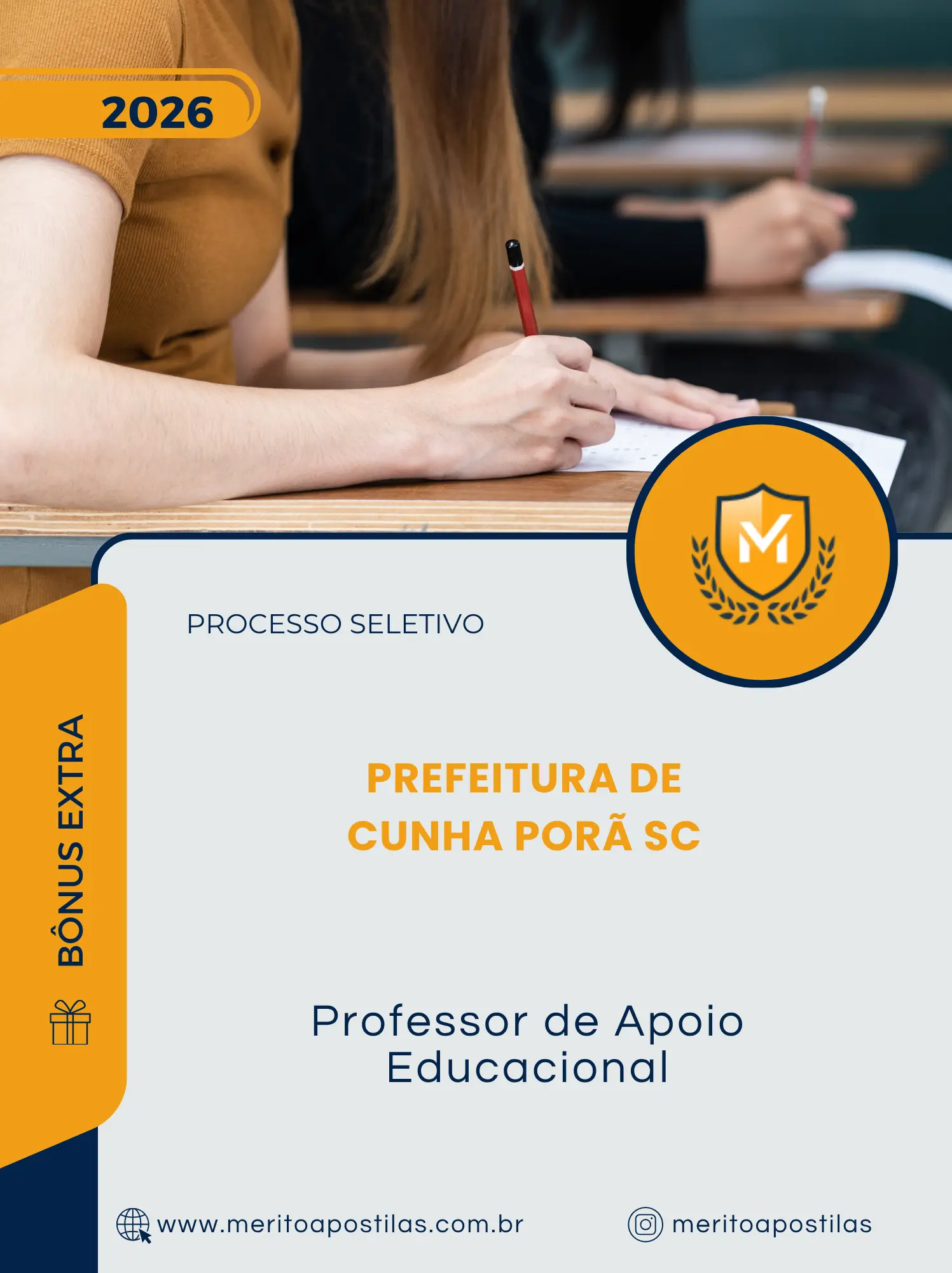 Apostila Professor de Apoio Educacional Prefeitura de Cunha Porã SC 2026
