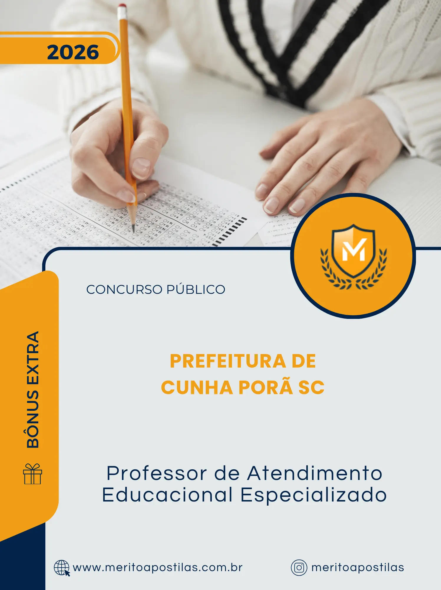 Apostila Professor de Atendimento Educacional Especializado Prefeitura de Cunha Porã SC 2026