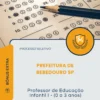 Apostila Professor de Educação Infantil I 0 a 3 anos Prefeitura de Bebedouro SP 2026