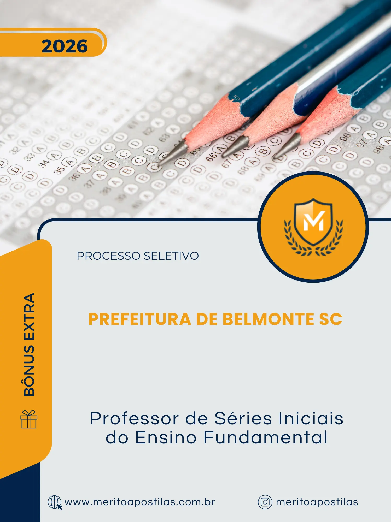 Apostila Professor de Séries Iniciais do Ensino Fundamental Prefeitura de Belmonte SC 2026