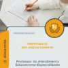 Apostila Professor do Atendimento Educacional Especializado Prefeitura de São José do Cedro SC 2026