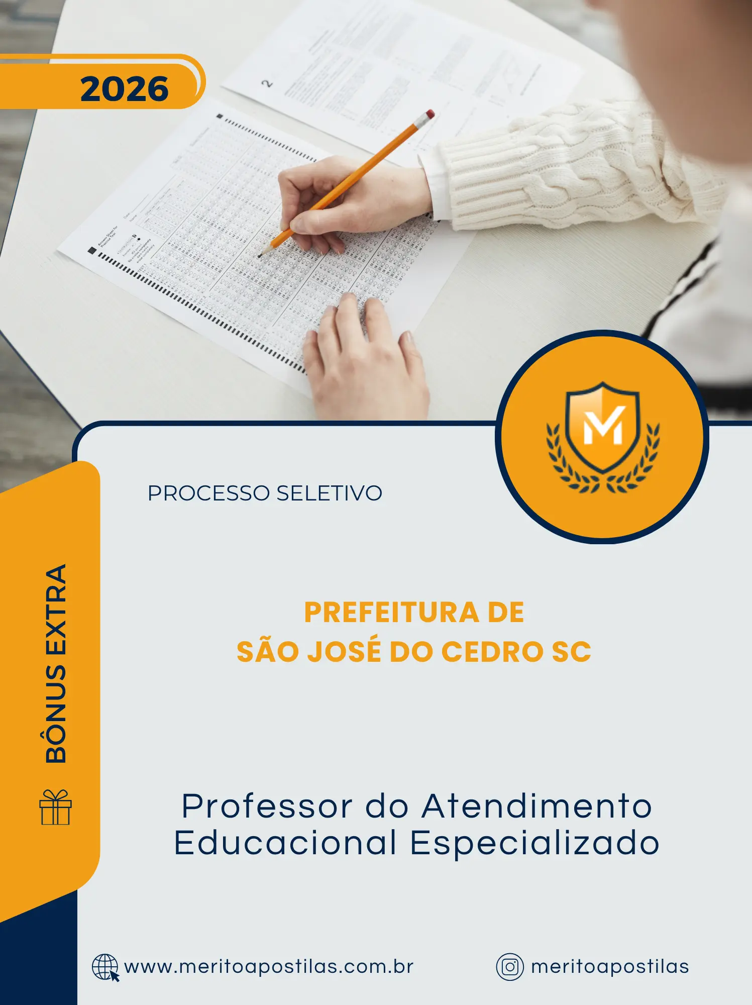Apostila Professor do Atendimento Educacional Especializado Prefeitura de São José do Cedro SC 2026