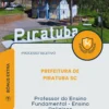 Apostila Professor do Ensino Fundamental Ensino Religioso Prefeitura de Piratuba SC 2026