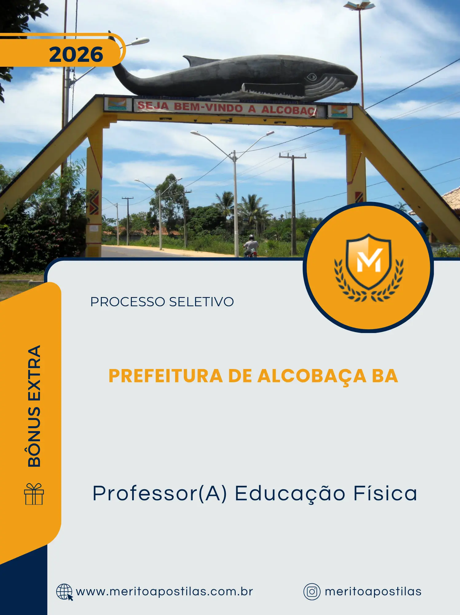 Apostila Professor(A) Educação Física Prefeitura de Alcobaça BA 2026