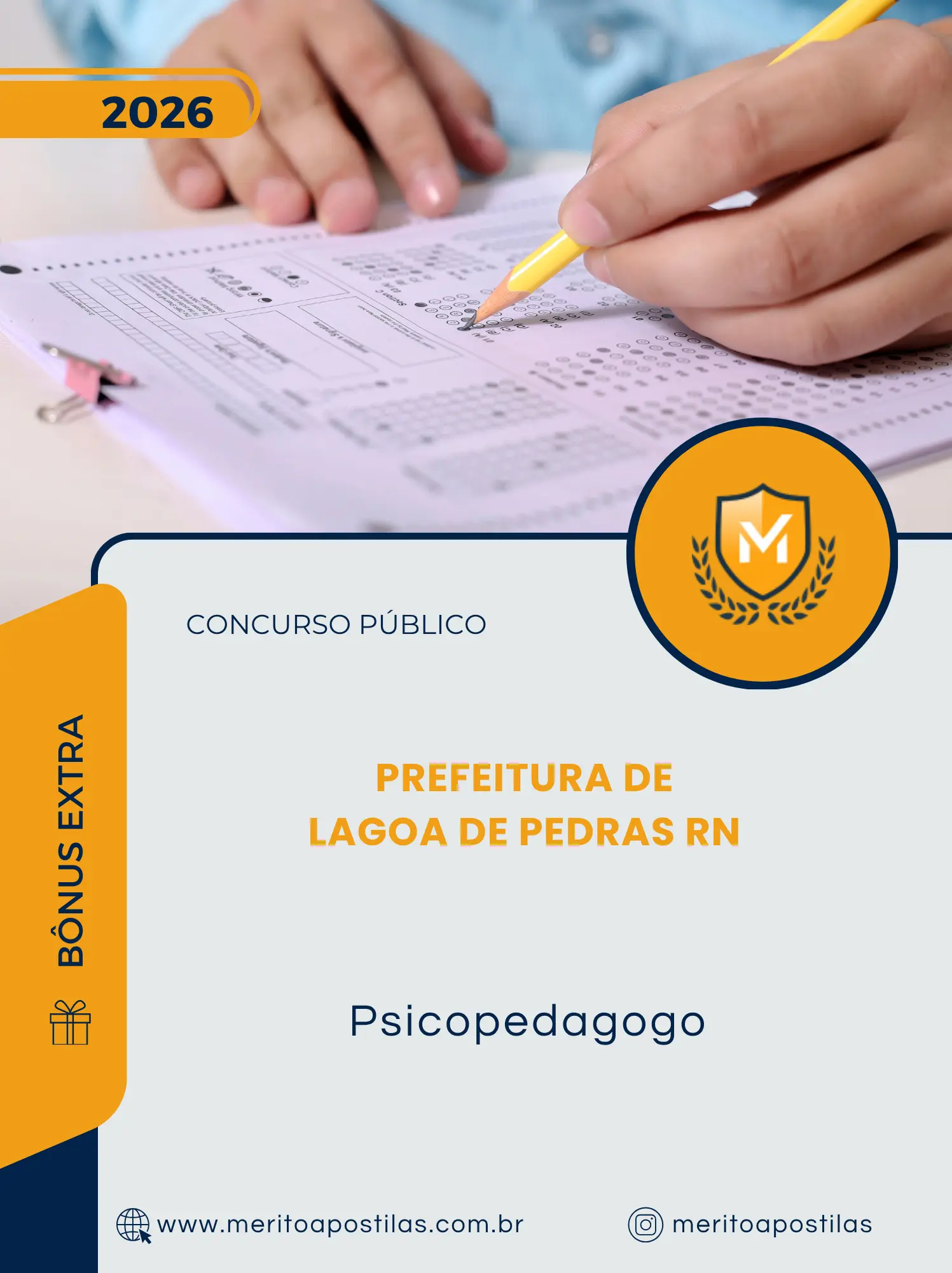 Apostila Psicopedagogo Prefeitura de Lagoa de Pedras RN 2026