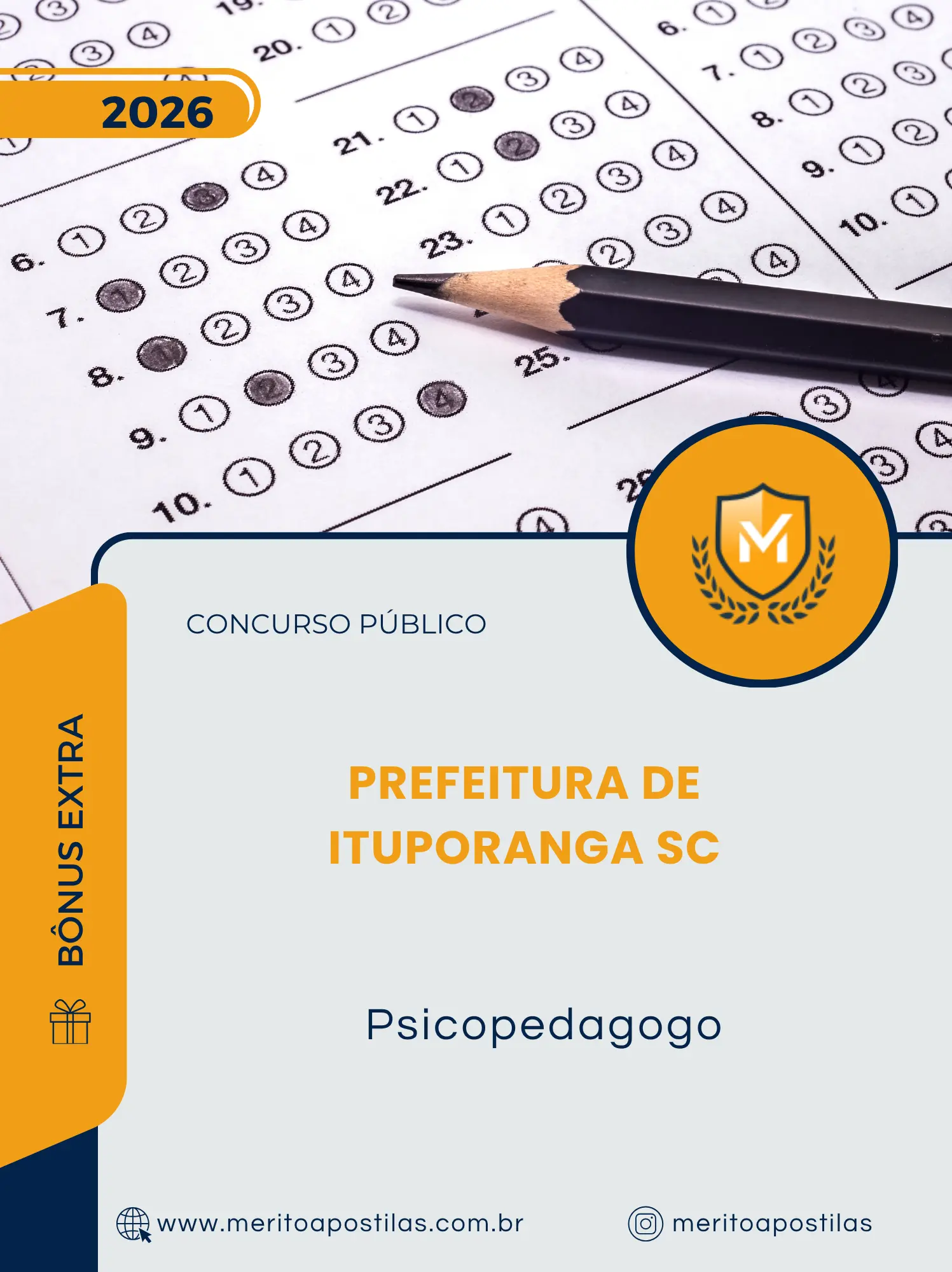 Apostila Psicopedagogo Prefeitura de Ituporanga SC 2026