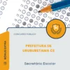 Apostila Secretário Escolar Prefeitura de Uruburetama CE 2026